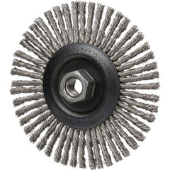 Osborn - Wheel Brushes Outside Diameter (Inch): 4 Arbor Hole Thread Size: 5/8-11 - Americas Industrial Supply