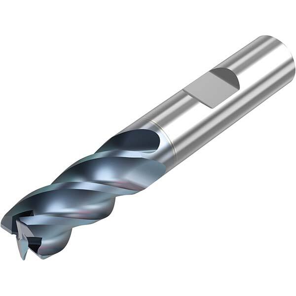 Niagara Cutter - 3/4" Diam 4 Flute Solid Carbide 0.03" Corner Radius End Mill - Americas Industrial Supply