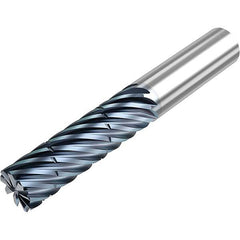 Niagara Cutter - 5/8" Diam 9 Flute Solid Carbide 0.03" Corner Radius End Mill - Americas Industrial Supply