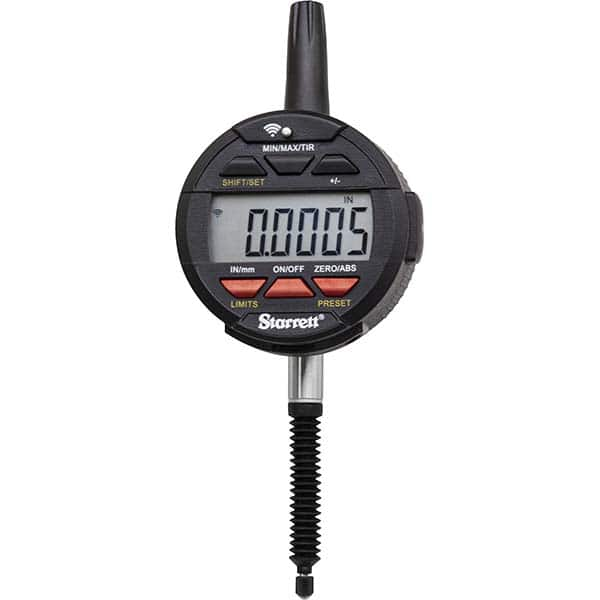 Starrett - Electronic Drop Indicators Minimum Measurement (Decimal Inch): 0 Minimum Measurement (Inch): 0 - Americas Industrial Supply