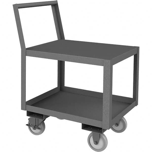 Durham - 1,200 Lb Capacity 2-Shelf Low Deck Service Truck - Americas Industrial Supply