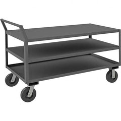 Durham - 4,800 Lb Capacity 3-Shelf Low Deck Service Truck - Americas Industrial Supply