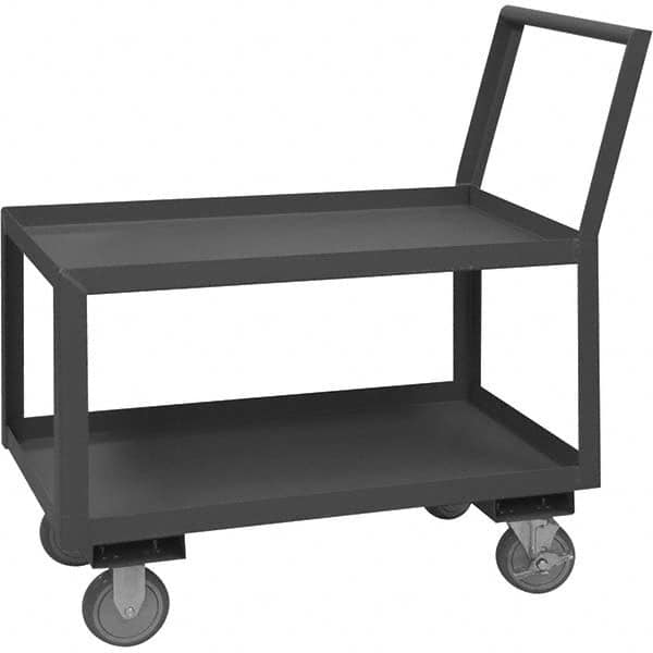 Durham - 1,200 Lb Capacity 2-Shelf Low Deck Service Truck - Americas Industrial Supply