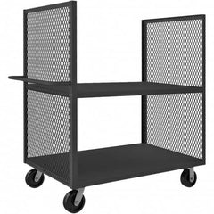 Durham - 2,000 Lb Capacity 2-Shelf 2-Sided Mesh Truck - Americas Industrial Supply