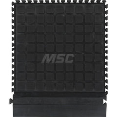 M + A Matting - Anti-Fatigue Matting; Dry or Wet Environment: Dry ; Length (Inch): 21.875 ; Length (Feet): 1.8 ; Width (Inch): 18 ; Thickness (Inch): 3/4 ; Surface Pattern: Raised Squares - Exact Industrial Supply