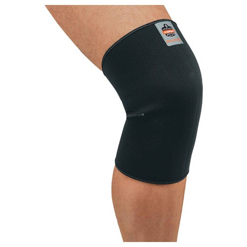 600 XL Black Single Layer Neoprene Knee Sleeve - Americas Industrial Supply