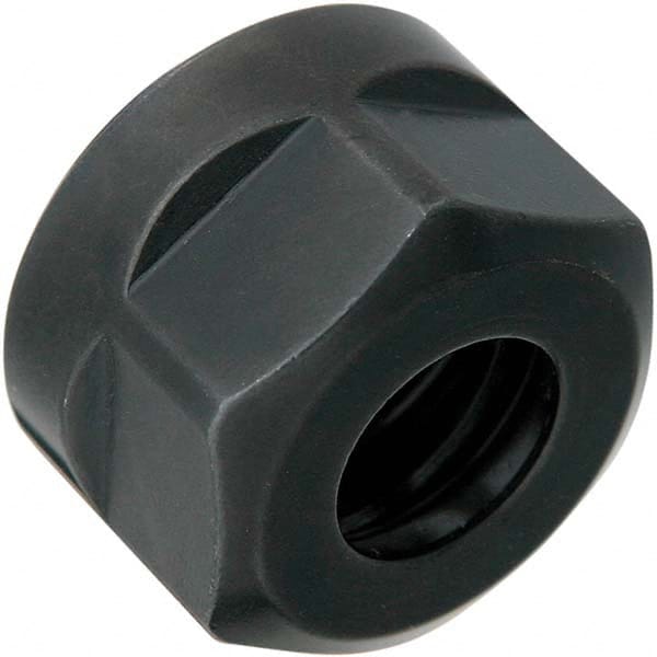 Techniks - ER11 Slotted Collet Nut - Americas Industrial Supply