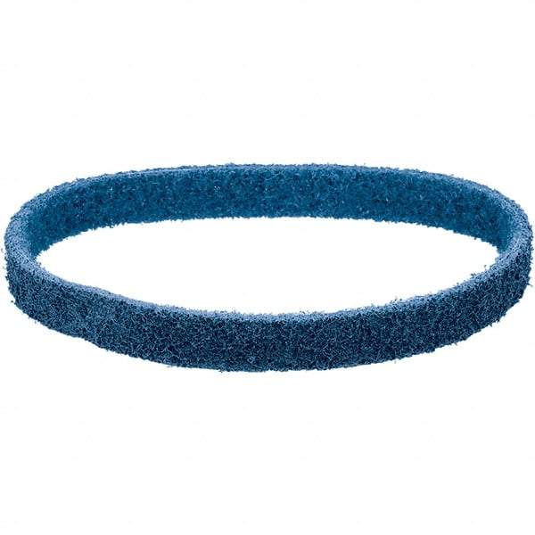 Dynabrade - 1-1/2" Wide x 30" OAL, Aluminum Oxide Abrasive Belt - Aluminum Oxide, Very Fine, Nonwoven, X Weighted Cloth Backing, Wet/Dry - Americas Industrial Supply