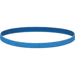 Dynabrade - 1-1/2" Wide x 30" OAL, 80 Grit, Zirconia Alumina Abrasive Belt - Zirconia Alumina, Coated, X Weighted Cloth Backing, Wet/Dry - Americas Industrial Supply