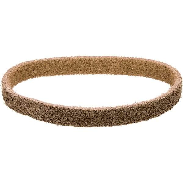 Dynabrade - 1-1/2" Wide x 30" OAL, Aluminum Oxide Abrasive Belt - Aluminum Oxide, Coarse, Nonwoven, X Weighted Cloth Backing, Wet/Dry - Americas Industrial Supply