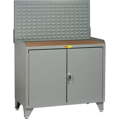 Little Giant - Stationary Workstations Type: Security Workstation Width (Inch): 48 - Americas Industrial Supply