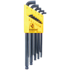10PC STUBBY BALL END L-WRENCH SET - Americas Industrial Supply
