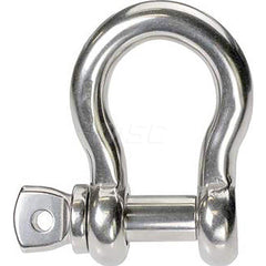 Shackle: Screw Pin Stainless Steel, 3/4″ Pin Dia