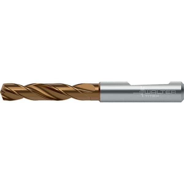 Walter-Titex - Screw Machine Length Drill Bits Drill Bit Size (Decimal Inch): 0.5433 Drill Bit Size (mm): 13.80 - Americas Industrial Supply