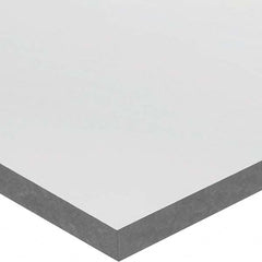 USA Sealing - 4' x 6" x 1" Dark Gray PVC Rectangular Bar - Americas Industrial Supply