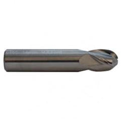 11mm TuffCut GP Stub Length 4 Fl Ball Nose Center Cutting End Mill - Americas Industrial Supply