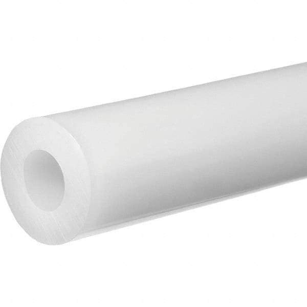 USA Sealing - 3/8" ID x 3/4" OD, 36" Long, White PTFE Round Tube - Americas Industrial Supply
