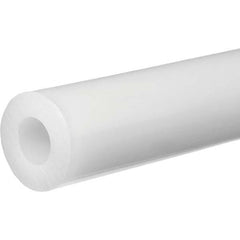 USA Sealing - 3/8" ID x 3/4" OD, 36" Long, White PTFE Round Tube - Americas Industrial Supply