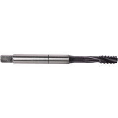 M6 1.00 MM 3 Flute Union Butterfield HSS-PM TiAlN/Top Applix M Machine Tap Spiral Flute 17 DIN/ANSI E-code # 1660APM6X1.0 - Exact Industrial Supply