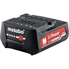 Metabo - Power Tool Batteries Voltage: 12.00 Battery Chemistry: Lithium-Ion - Americas Industrial Supply