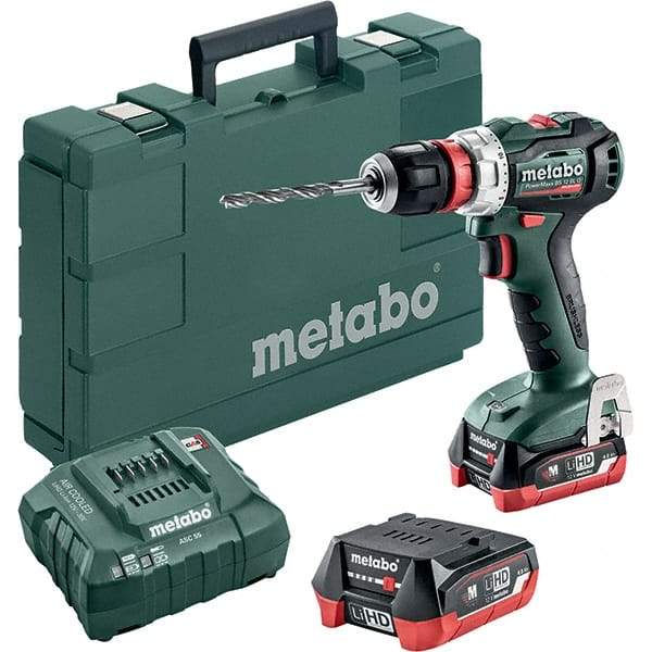 Metabo - Cordless Drills Battery Voltage: 12 Battery Chemistry: Lithium-Ion - Americas Industrial Supply