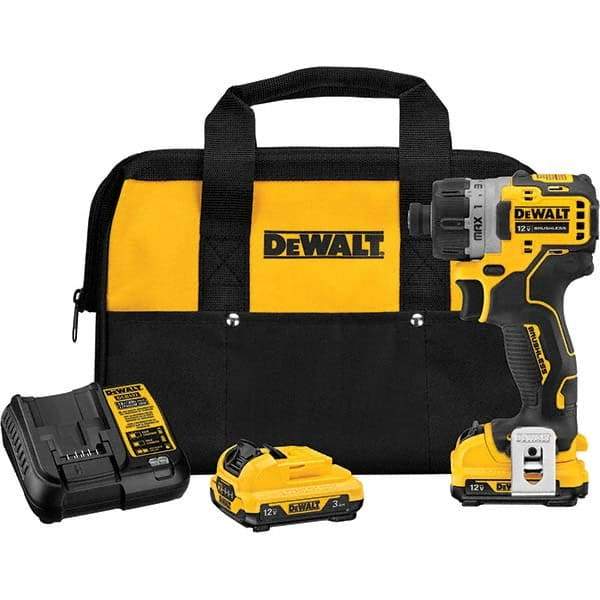 DeWALT - Cordless Screwdrivers Voltage: 12.0 Handle Type: Pistol Grip - Americas Industrial Supply