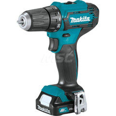 Cordless Drill: 3/8″ Chuck, 1,700 RPM Keyless Chuck, Reversible, Charger Included