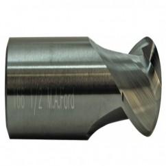 3/8 TuffCut GP Stub Length 2 Fl Ball Nose TiN Coated Center Cutting End Mill - Americas Industrial Supply