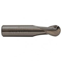 7mm TuffCut GP Stub Length 2 Fl Ball Nose Center Cutting End Mill - Americas Industrial Supply