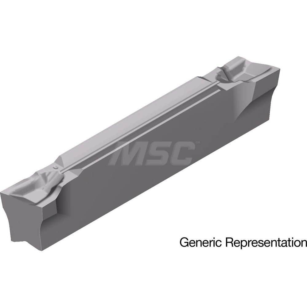 Grooving Insert: GCM30003CF AC1030U, Solid Carbide Absotech Finish, Right Hand, 3 mm Cutting Width, 20 mm Max Depth, Series GND
