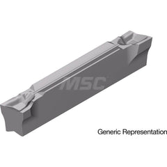 Grooving Insert: GCM30003CF AC1030U, Solid Carbide Absotech Finish, Right Hand, 3 mm Cutting Width, 20 mm Max Depth, Series GND