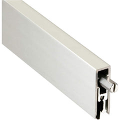 Pemko - Sweeps & Seals; Type: Non-Handed Surface and Semi-Mortise Automatic Door Bottom ; Width (Inch): 19/32 ; Finish/Coating: Clear Anodized Aluminum ; Material: 6063-T6 Extruded Tempered Aluminum ; Back Strip Brush Width (Inch): 2 ; Bristle Length (In - Exact Industrial Supply