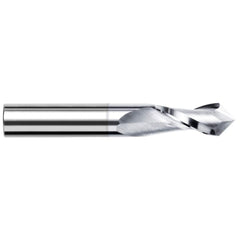 Harvey Tool - 3/64" Diam, 0.141" LOC, 2 Flute, 90° Point Angle, Solid Carbide Mill Drill - Exact Industrial Supply