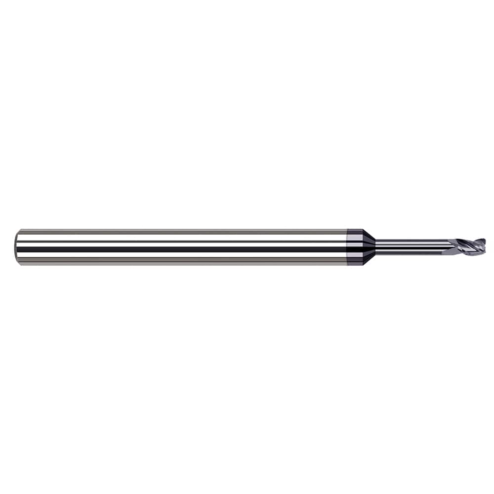 Harvey Tool - 3/16" Diam 4 Flute Solid Carbide 1/64" Corner Radius End Mill - Exact Industrial Supply