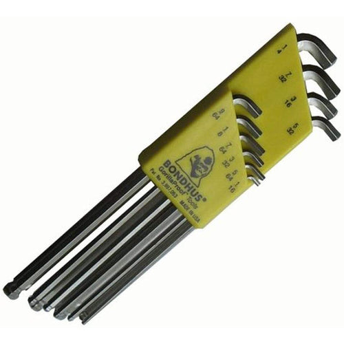 10PC STUBBY BALL END L-WRENCH SET - Americas Industrial Supply