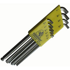 10PC STUBBY BALL END L-WRENCH SET - Americas Industrial Supply