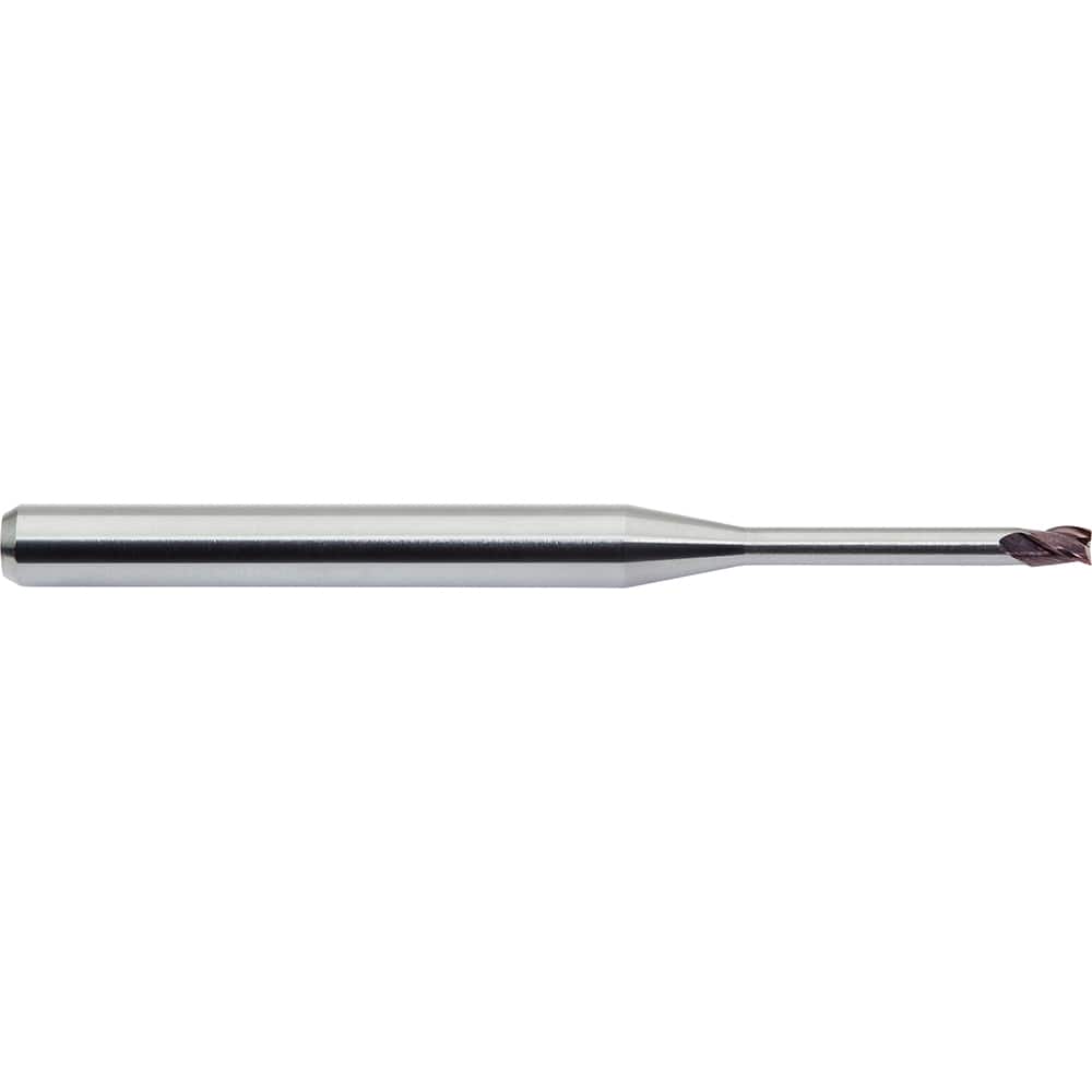 M.A. Ford - Square End Mills; Mill Diameter (Inch): 1/32 ; Mill Diameter (Decimal Inch): 0.0312 ; Number of Flutes: 3 ; Length of Cut (Inch): 0.470 ; Length of Cut (Decimal Inch): 0.0470 ; Material: Solid Carbide - Exact Industrial Supply