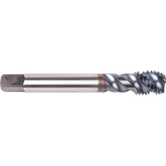 ‎7/16″- 14 3 Flute Union Butterfield HSS-PM TiCN Applix UNC Machine Tap Spiral Flute 50 DIN/ANSI E-code # 1676AP7/16X14 - Exact Industrial Supply