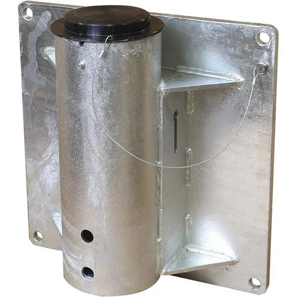 THERN - Davit Crane Bases Base Type: Flush Mount Base Finish/Coating: Stainless Steel - Americas Industrial Supply