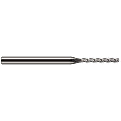 Harvey Tool - 1.9mm, 3/4" LOC, 1/8" Shank Diam, 2-1/2" OAL, 3 Flute Solid Carbide Square End Mill - Exact Industrial Supply