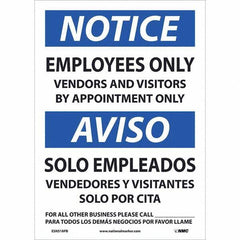 NMC - Safety & Facility Labels Message Type: Security & Admittance Header: NOTICE - Americas Industrial Supply