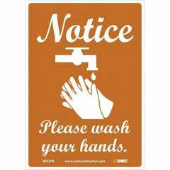 NMC - Safety & Facility Labels Message Type: Restroom, Janitorial & Housekeeping Header: NOTICE - Americas Industrial Supply