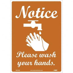 NMC - Safety & Facility Labels Message Type: Restroom, Janitorial & Housekeeping Header: NOTICE - Americas Industrial Supply