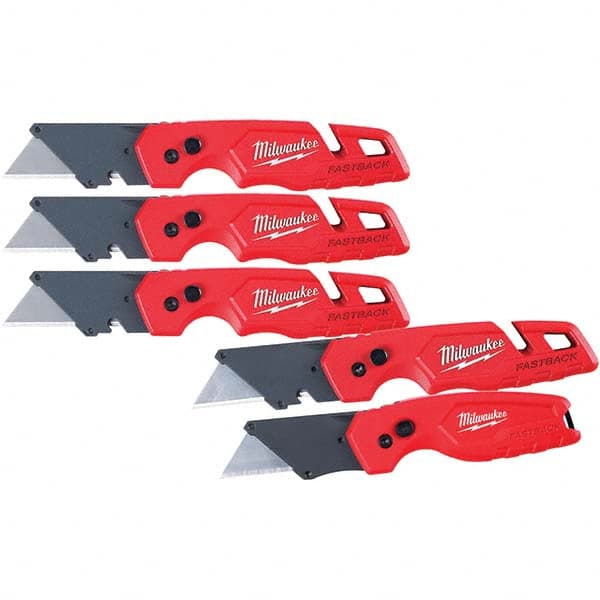 Milwaukee Tool - Utility Knives, Snap Blades & Box Cutters Type: Utility Knife Blade Type: Springback - Americas Industrial Supply