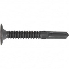 DeWALT Anchors & Fasteners - 1/4, Flat Head, Phillips Drive, 3" OAL, #4 Point, Self Drilling Screw - Americas Industrial Supply
