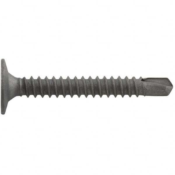 DeWALT Anchors & Fasteners - #10-16, Wafer Head, Phillips Drive, 1-13/16" Length Under Head, #3 Point, Self Drilling Screw - Americas Industrial Supply