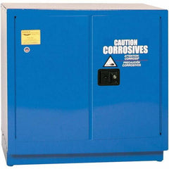 Eagle - Safety Cabinets Hazardous Chemical Type: Corrosive Chemicals Color: Royal Blue - Americas Industrial Supply