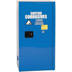 Eagle - Safety Cabinets Hazardous Chemical Type: Corrosive Chemicals Color: Royal Blue - Americas Industrial Supply