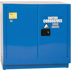Eagle - Safety Cabinets Hazardous Chemical Type: Corrosive Chemicals Color: Royal Blue - Americas Industrial Supply