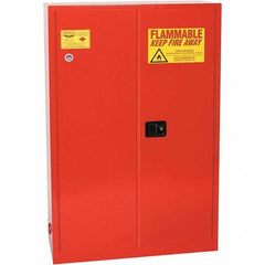 Eagle - Safety Cabinets Hazardous Chemical Type: Flammable and Combustible Liquids Color: Red - Americas Industrial Supply